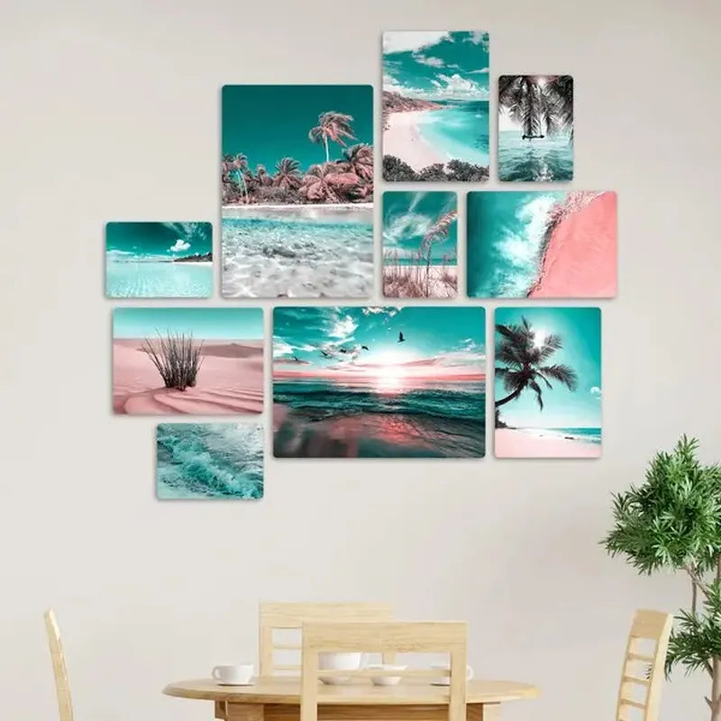 Raccolta Mare 2 Quadri set 10 pannelli