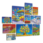 Raccolta Stagioni Quadri set 10 pannelli
