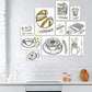The Breakfast Quadri set 10 pannelli
