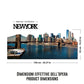 Brooklyn Skyline Fotografico Sagomato