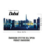 Dubai Burj Khalifa Skyline Fotografico Sagomato