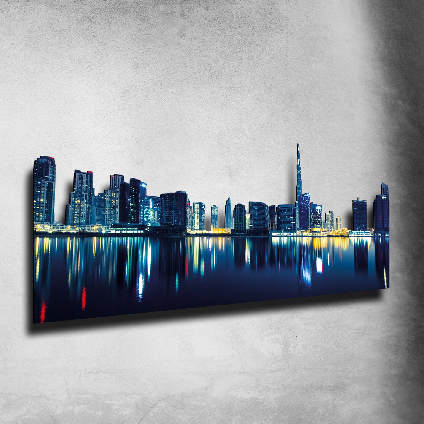 Dubai Burj Khalifa Skyline Fotografico Sagomato