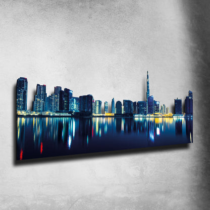 Dubai Burj Khalifa Skyline Fotografico Sagomato