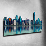 Hong Kong Skyline Fotografico Sagomato