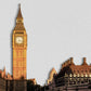 Londra Westminister Skyline Fotografico Sagomato