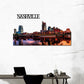 Nashville Skyline Fotografico Sagomato