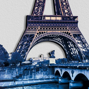 Parigi Skyline Fotografico Sagomato