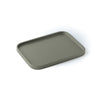 Svuotatasche Edge metallizzato in legno verniciato - platino