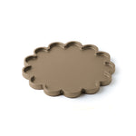Svuotatasche Flower metallizzato in legno verniciato 