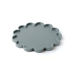 Svuotatasche Flower metallizzato in legno verniciato 