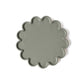 Svuotatasche Flower metallizzato in legno verniciato 
