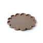 Svuotatasche Flower metallizzato in legno verniciato 