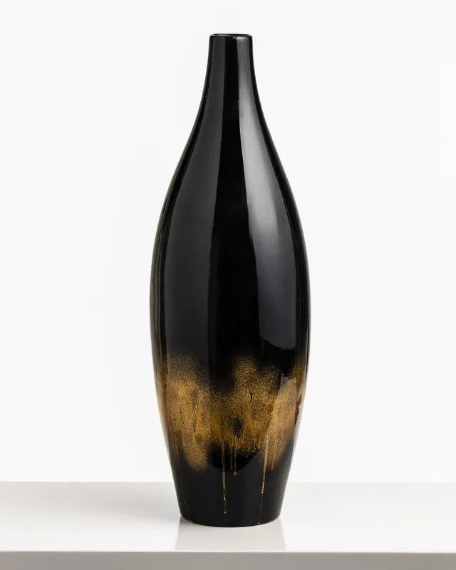 Vaso Alto Gold Cloud - ceramica - arredo muro - design - Wdesign - macerata - marche - CAVAAG063-1