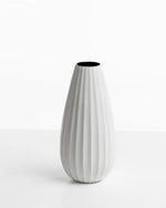 Vaso Medio Bianco Puro - ceramica - arredo muro - design - Wdesign - macerata - marche - CAVAAG056