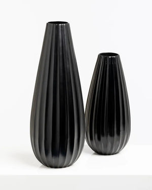 Vaso Nero Puro - ceramica - arredo muro - design - Wdesign - macerata - marche - CAVAAG060-2