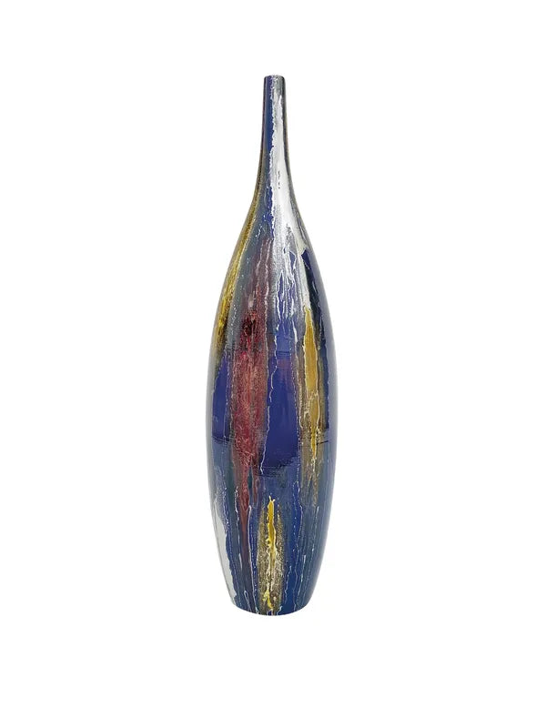 Vaso Alto Giava In Ceramica Laccata