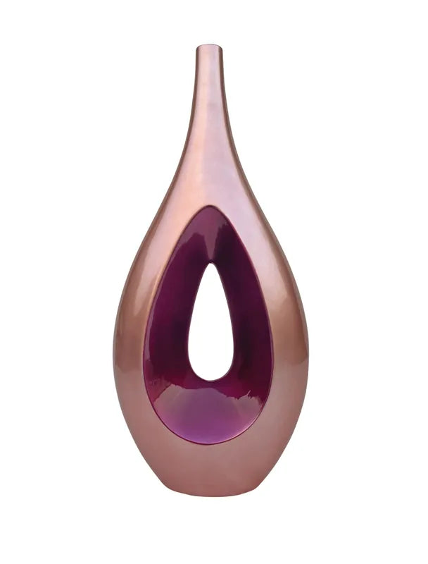 Vaso Goccia Alto Rosa Magenta - complementi arredo - cucina - salotto - design - Wdesign - macerata - marche