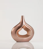 Vaso Goccia Oro in Ceramica Laccata