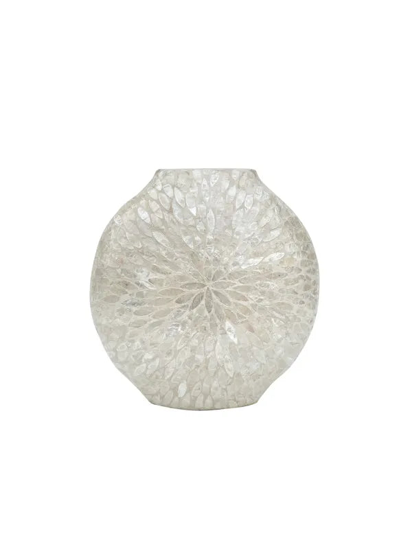 Vaso Petali in Ceramica Madreperla