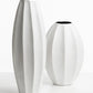 Vaso alto stella bianca - ceramica - arredo muro - design - Wdesign - macerata - marche - CAVAAG053-2