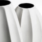 Vaso alto stella bianca - ceramica - arredo muro - design - Wdesign - macerata - marche - CAVAAG053-3