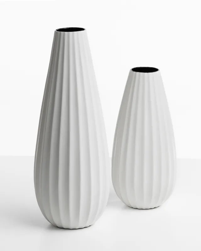 Vaso bianco puro - ceramica - arredo muro - design - Wdesign - macerata - marche - CAVAAG055-2