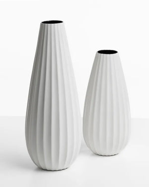 Vaso bianco puro - ceramica - arredo muro - design - Wdesign - macerata - marche - CAVAAG055-2