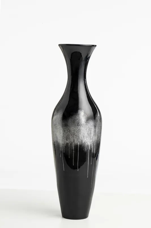 Vaso medio SIlver cloud - ceramica - arredo muro - design - Wdesign - macerata - marche - CAVAAG071-1