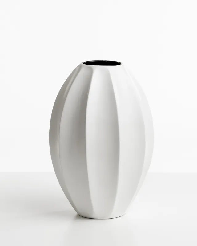 Vaso stella bianca - ceramica - arredo muro - design - Wdesign - macerata - marche - CAVAAG054