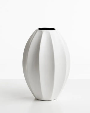 Vaso stella bianca - ceramica - arredo muro - design - Wdesign - macerata - marche - CAVAAG054