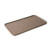 Vassoio Edge metallizzato in legno verniciato - Bronzo