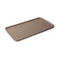 Vassoio Edge metallizzato in legno verniciato