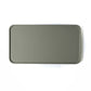 Vassoio Edge metallizzato in legno verniciato