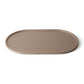 Vassoio Ellix metallizzato in legno verniciato