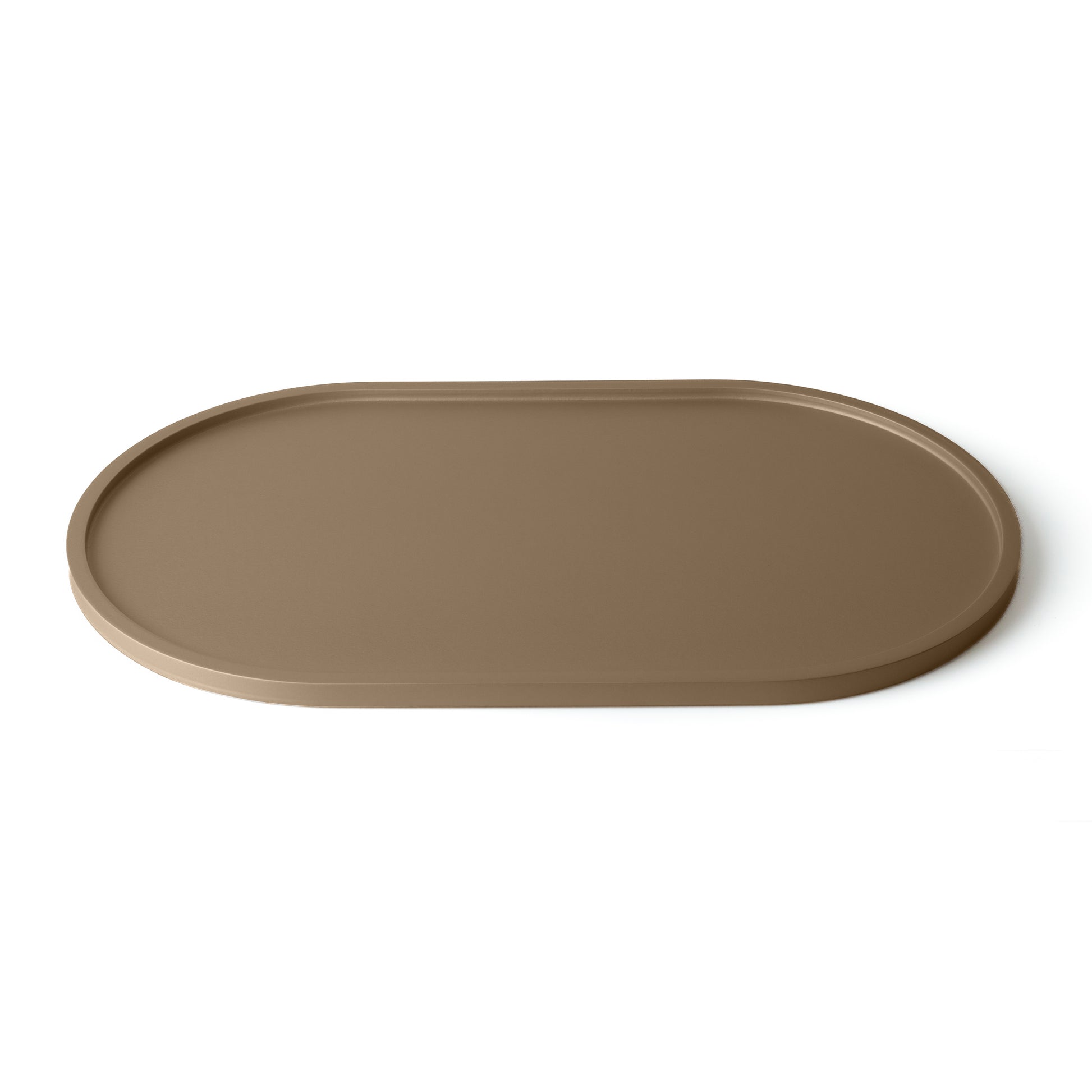 Vassoio Ellix metallizzato in legno verniciato