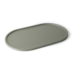 Vassoio Ellix metallizzato in legno verniciato