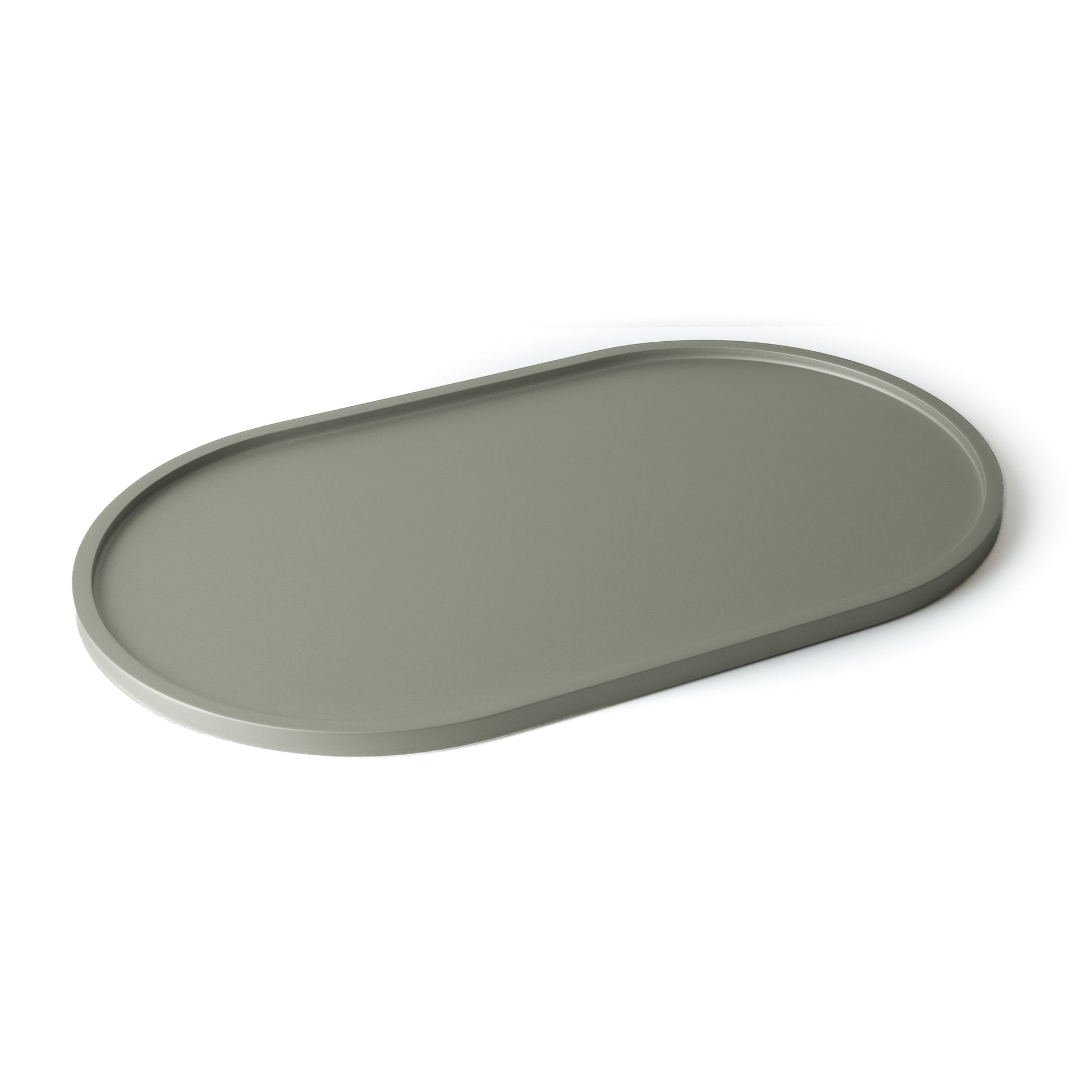 Vassoio Ellix metallizzato in legno verniciato