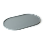 Vassoio Ellix metallizzato in legno verniciato