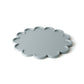 Vassoio Flower metallizzato in legno verniciato