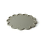 Vassoio Flower metallizzato in legno verniciato
