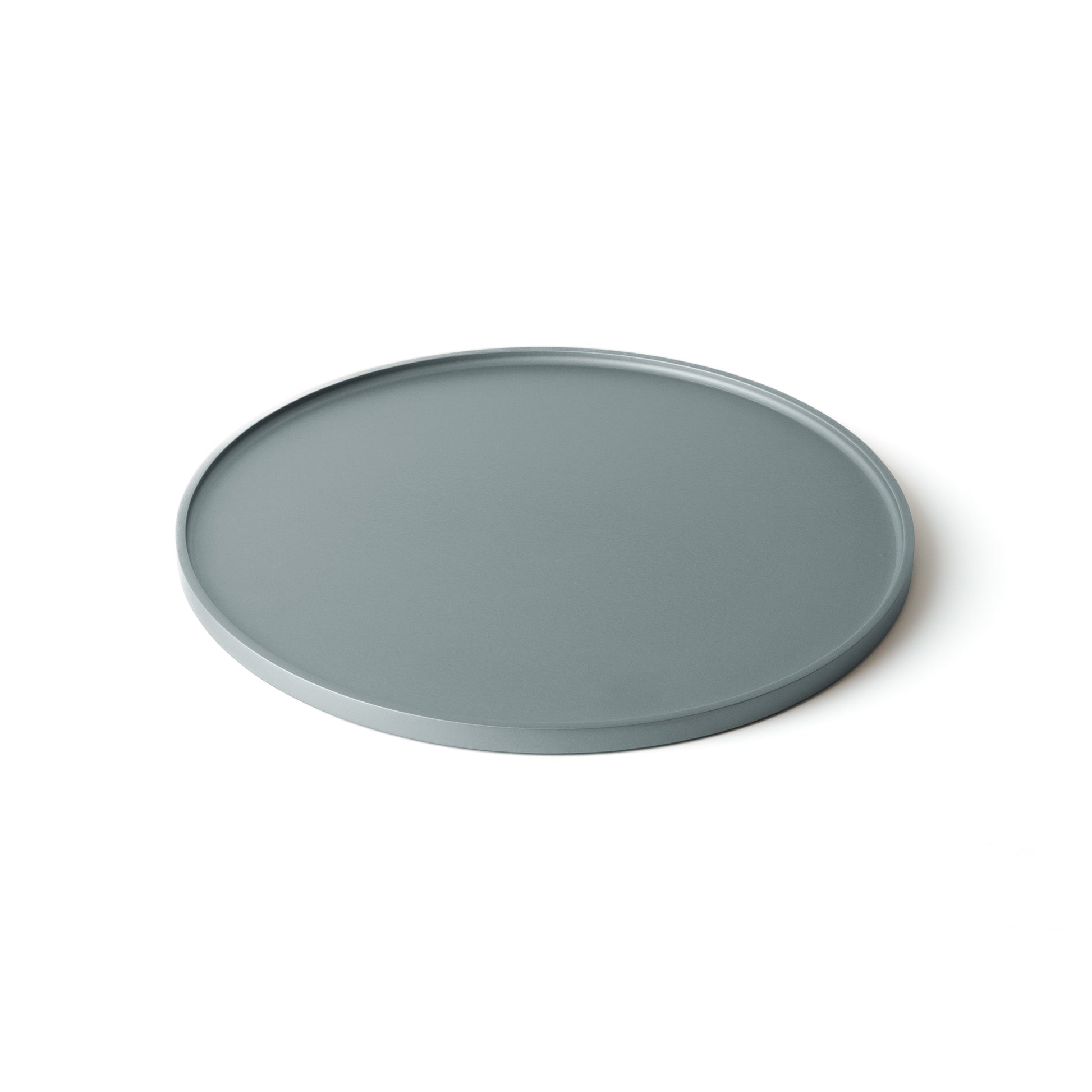 Vassoio Orbis metallizzato in legno verniciato