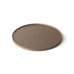 Vassoio Orbis metallizzato in legno verniciato