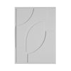 Elan quadro in legno di design - Grigio tele