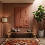 Ichii quadro in legno di design