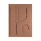 Ichii quadro in legno di design