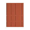 Mono quadro in legno di design - Terracotta
