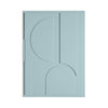 Shibui quadro in legno di Design - Celeste