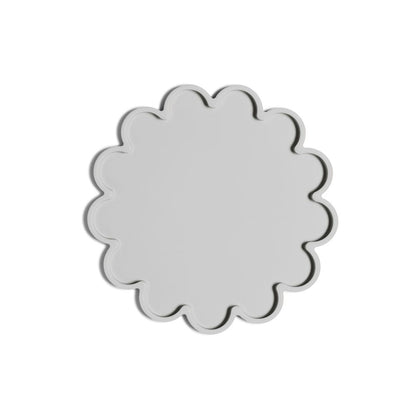 Svuotatasche Flower in legno verniciato