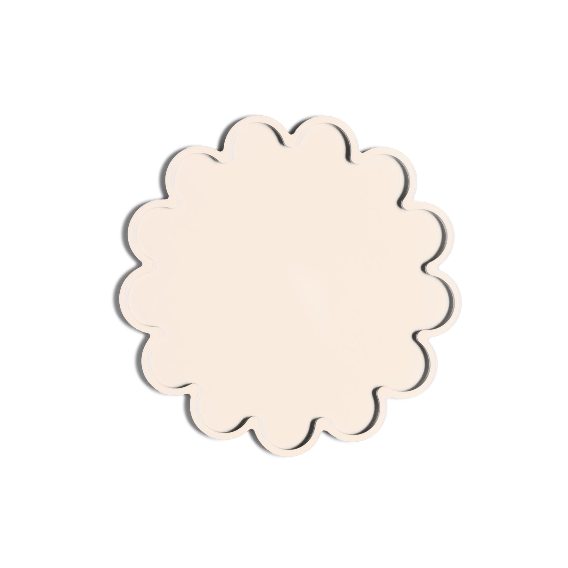 Svuotatasche Flower in legno verniciato