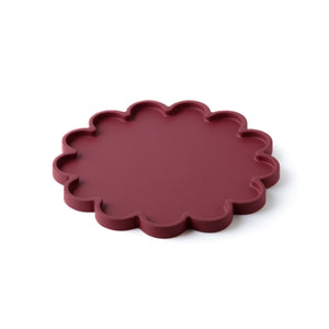 Svuotatasche Flower in legno verniciato